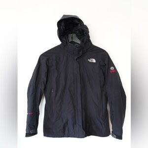 THE NORTH FACE Jacket Womens Size L HyVent Alpha Summit Series Black Primaloft